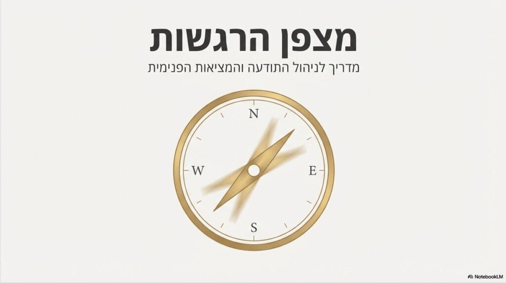 מצפן הרגשות - מדריך לניהול כוח התודעה והמציאות הפנימית לנשים